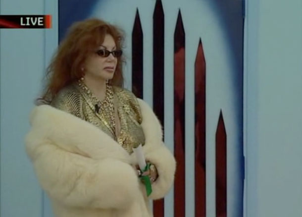 Celebrity Big Brother 3 - Jackie Stallone arrives